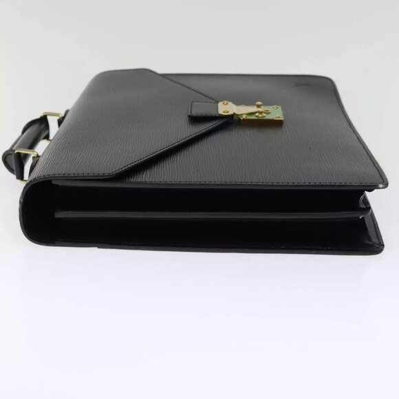 LOUIS VUITTON Epi Serviette Conseiller Briefcase Black - Picture 15 of 16